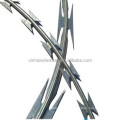 Galvanized PVC Coated Razor Barbed Wire Mesh Fence